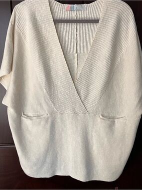 2 PC. Free People | FP BEACH | Oversized Sleeveless & Pants Beach Set
